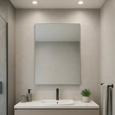 Decorative Frameless Bathroom Mirror | Fast UK Delivery
